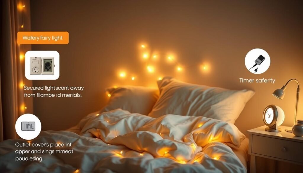 Bedroom Fairy Lights Safety Tips