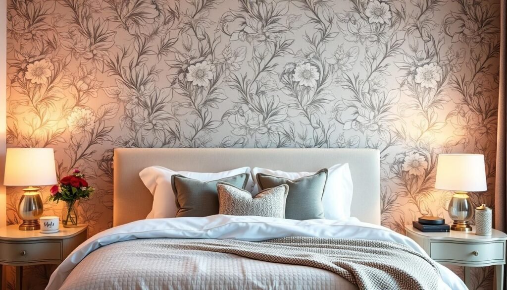 Bedroom Wallpaper Statement Wall