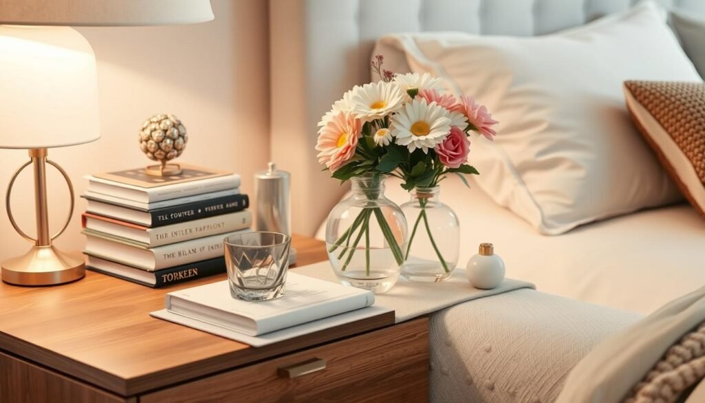 Bedside Table Styling Techniques