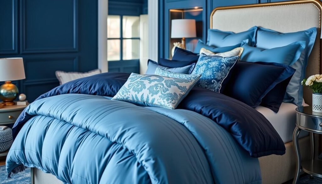 Blue Bedroom Bedding Inspiration