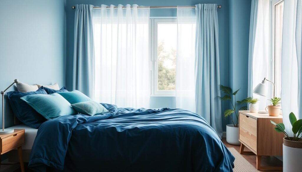 Blue Bedroom Color Palette