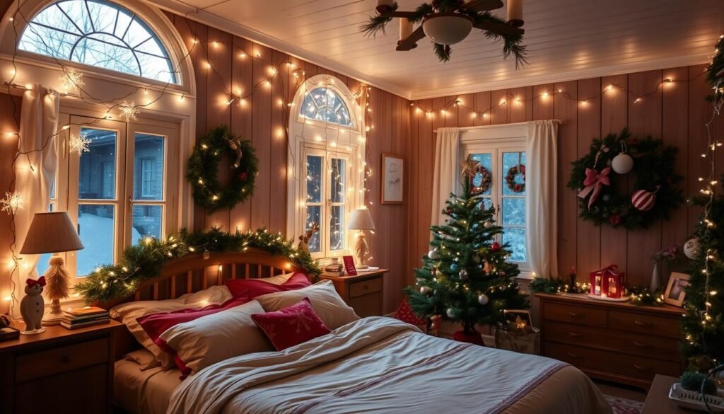 Christmas Lights Bedroom Decor