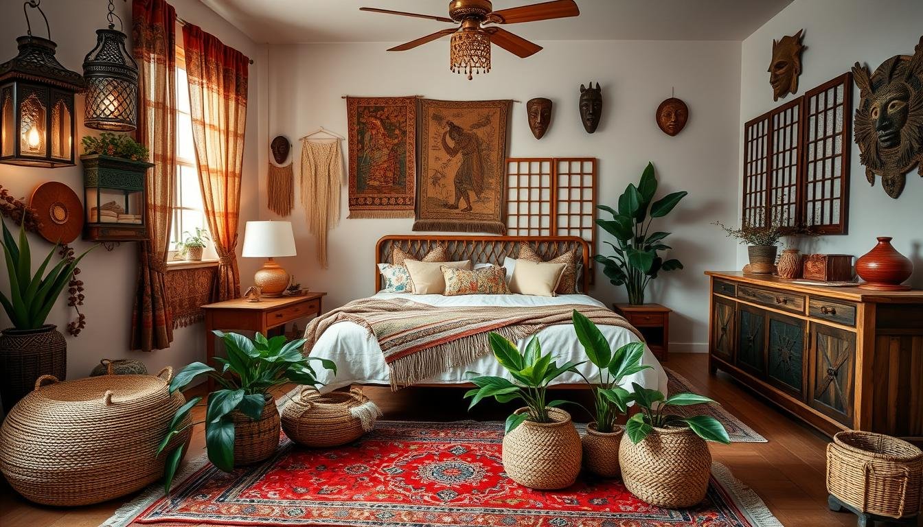 Cultural Bedroom Decor