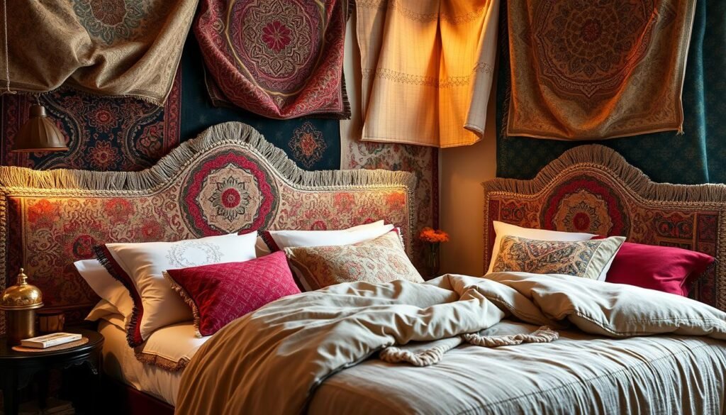Fabric Headboards and Textile Design