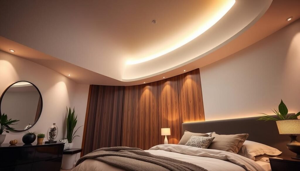 LED Bedroom Lighting Design