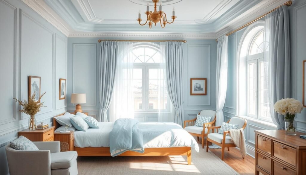 Light Blue Bedroom Color Palette