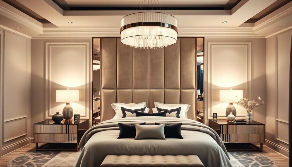 Luxury Pendant Lights in Master Bedroom