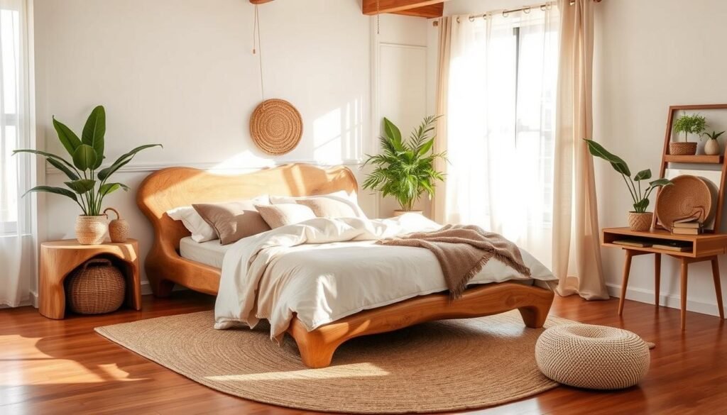 Natural Materials in Bedroom Design