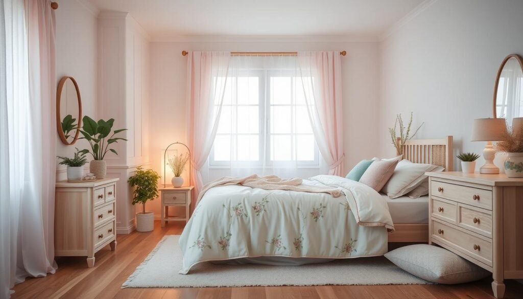 Pastel Bedroom Color Palette