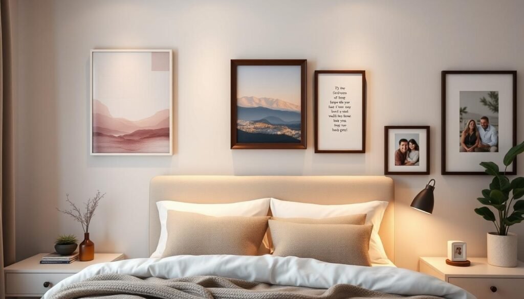 Personalized Bedroom Wall Art Design