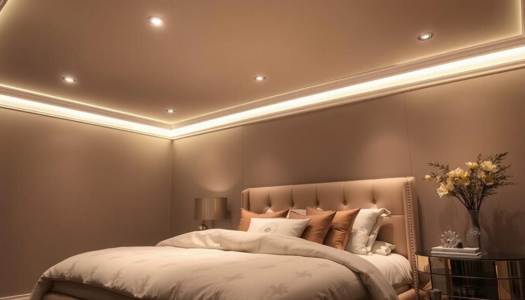 Recessed Lighting in Bedroom