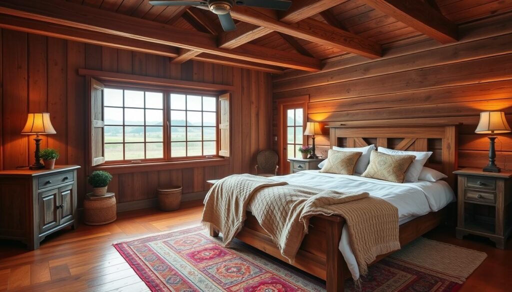 Rustic Farmhouse Bedroom Decor