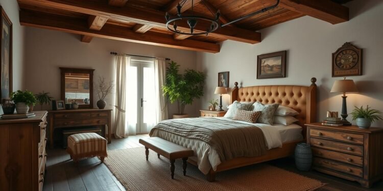 Rustic Farmhouse Bedroom Decor