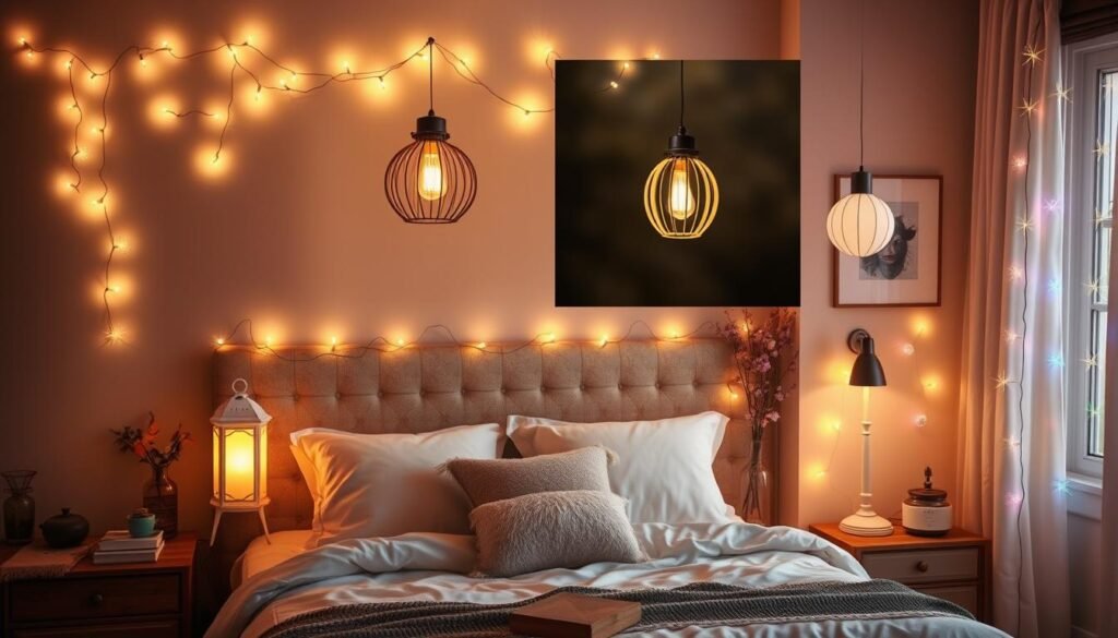 Seasonal Bedroom Lighting Ideas