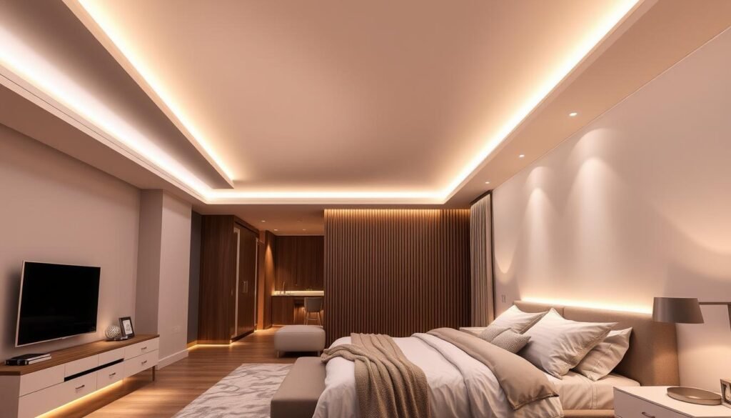 Smart Lighting Bedroom Ceiling Light Ideas