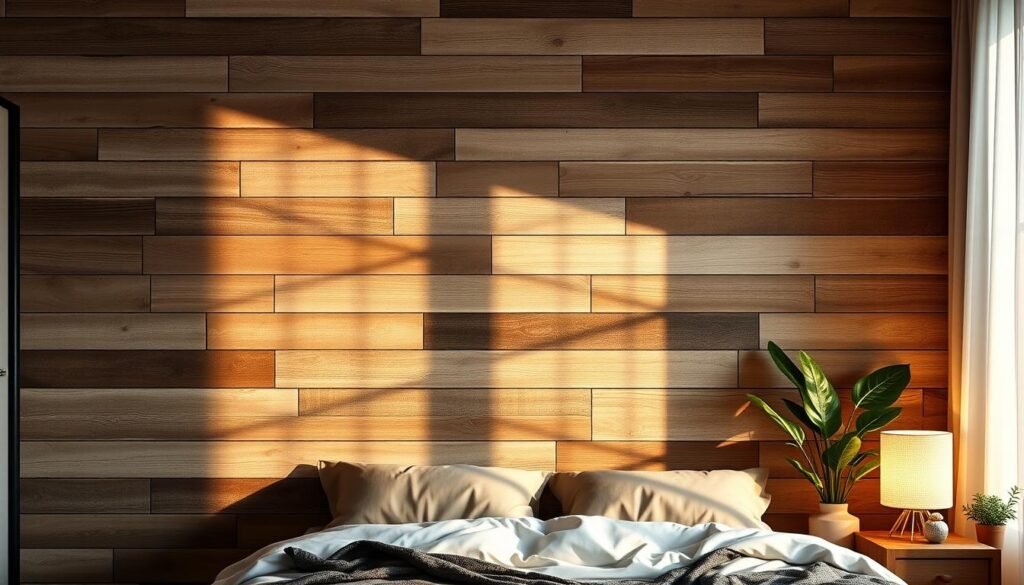 Wooden Accent Wall Design