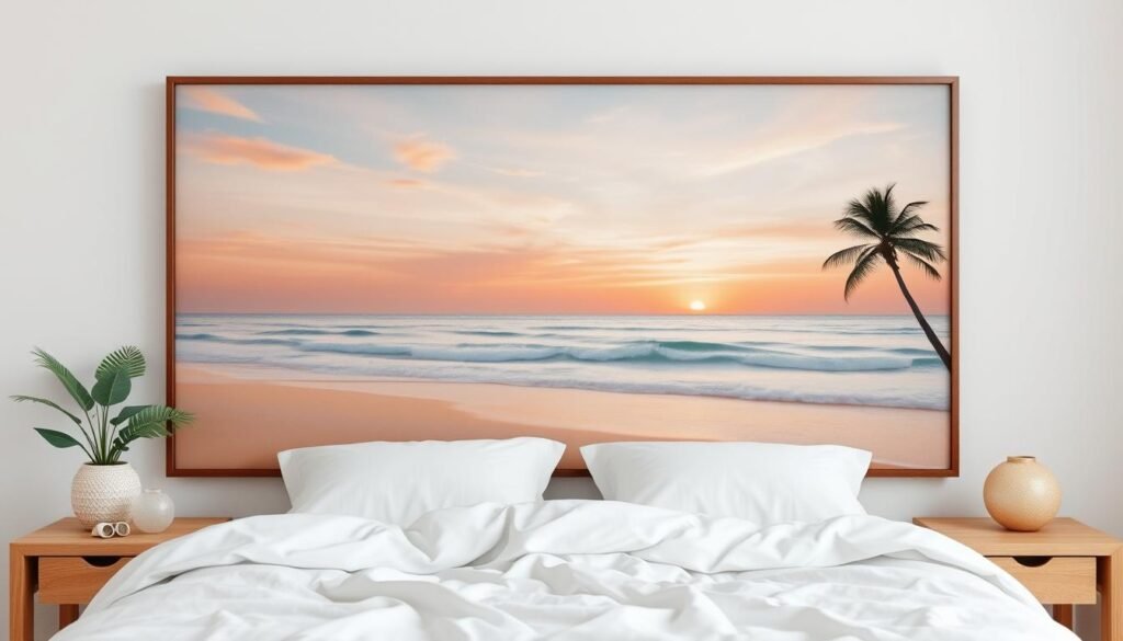 beach bedroom wall art