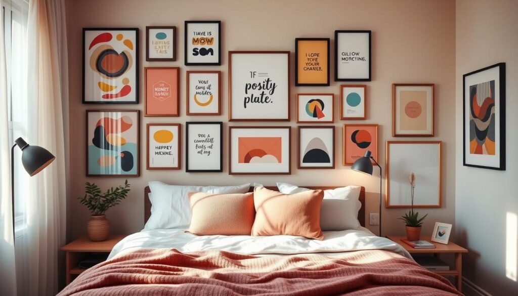 bedroom quotes wall art