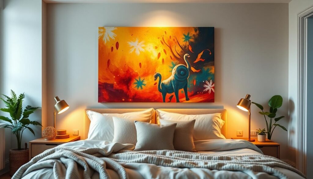 bedroom wall art canvas