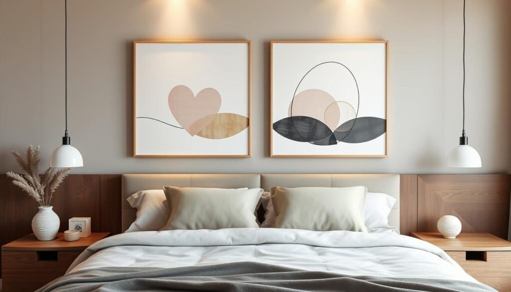 bedroom wall art for couples