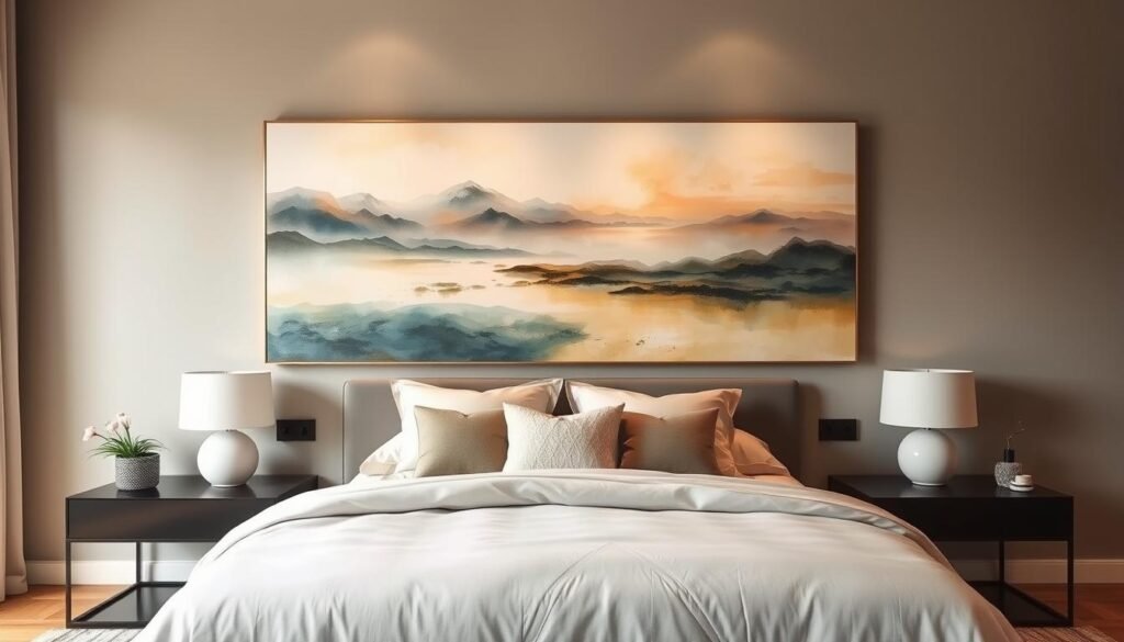 big wall art for bedroom