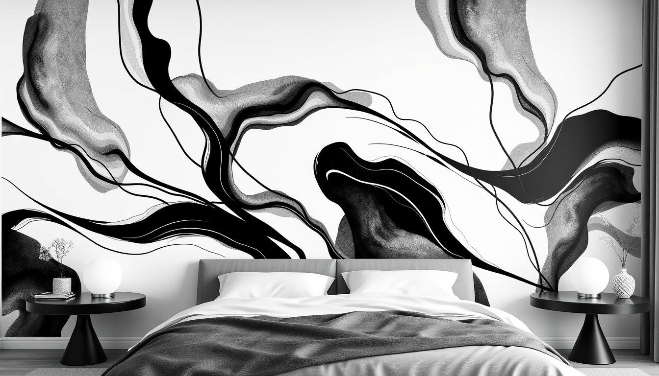 black and white wall art for bedroom