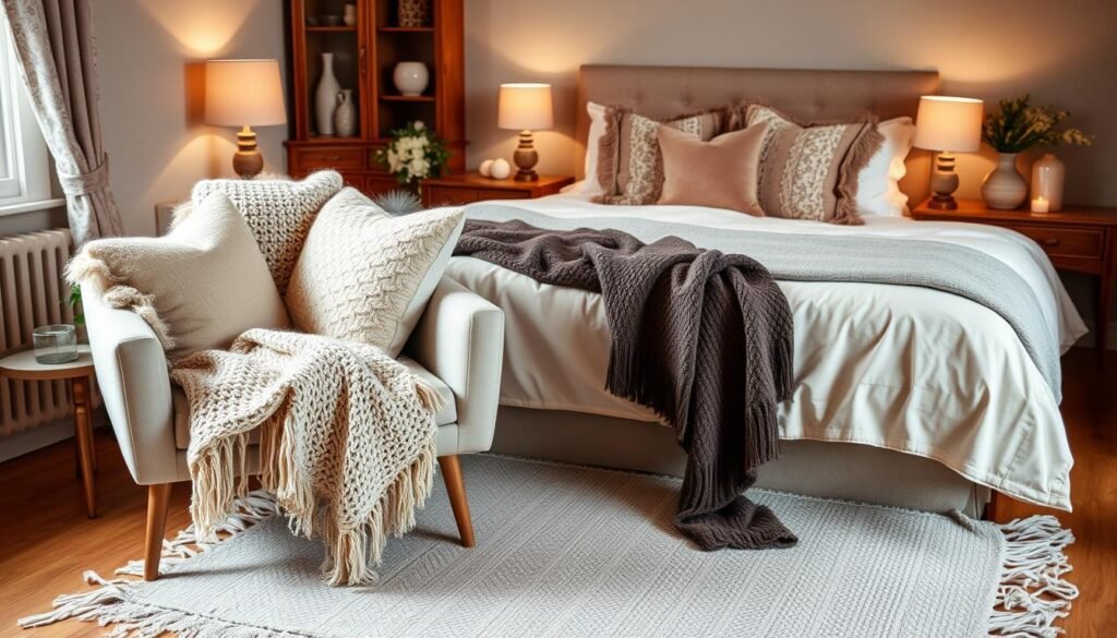 cozy textiles and accessories