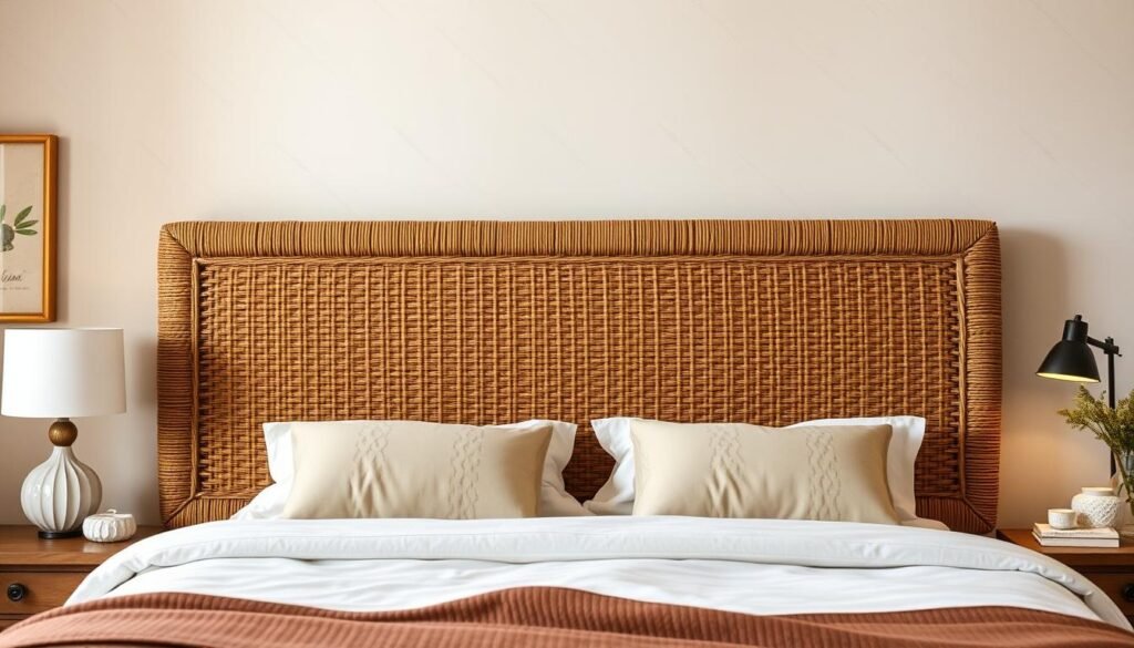 durable woven headboards queen