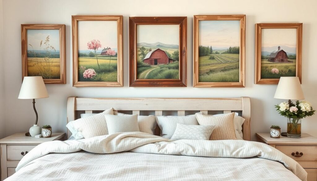 farmhouse bedroom wall art