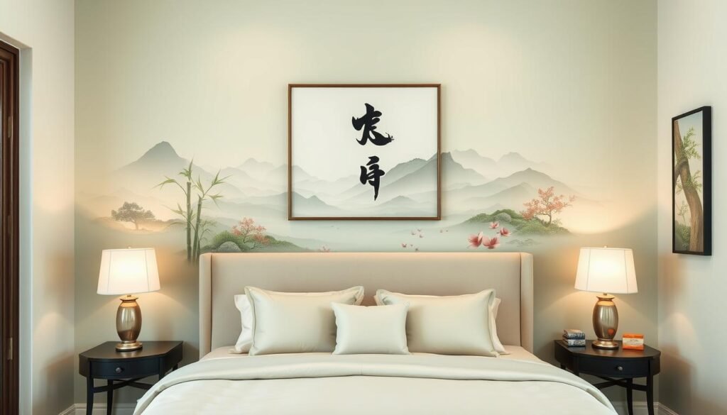 feng shui bedroom wall art