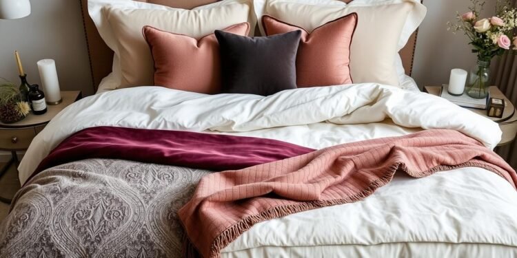 layered bedding techniques