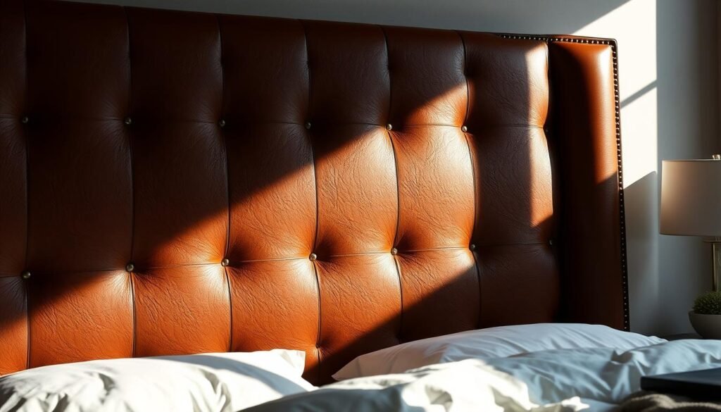 leather headboard quality