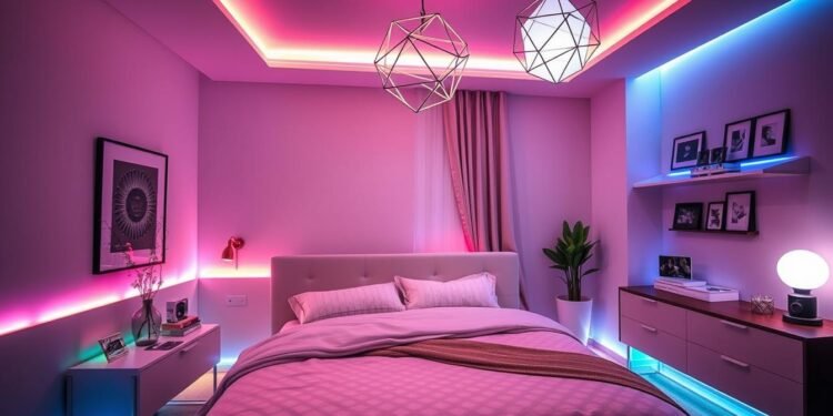 led lights bedroom ideas