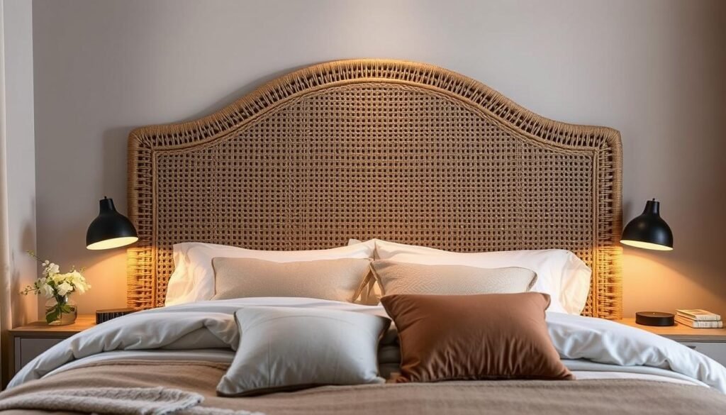 queen size woven headboard