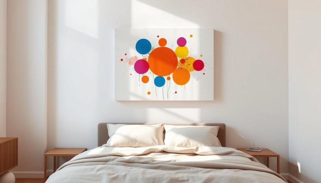 simple bedroom wall art