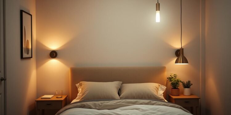 small bedroom lighting ideas