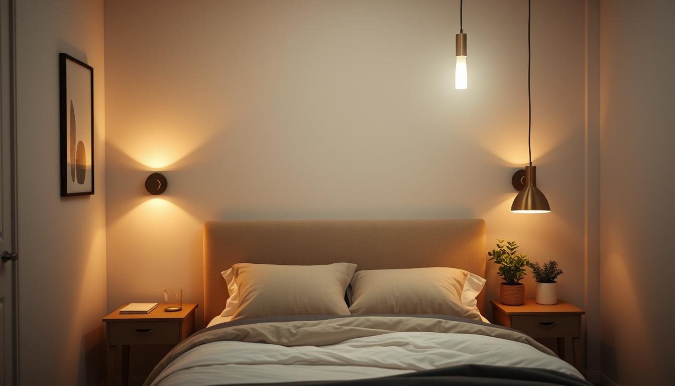 small bedroom lighting ideas