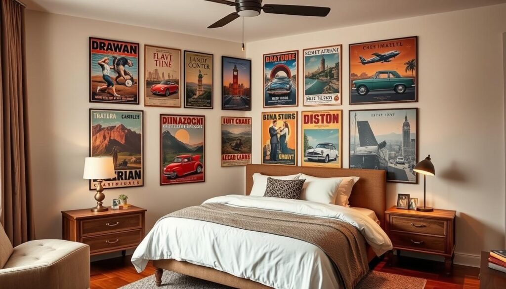 wall art mens bedroom