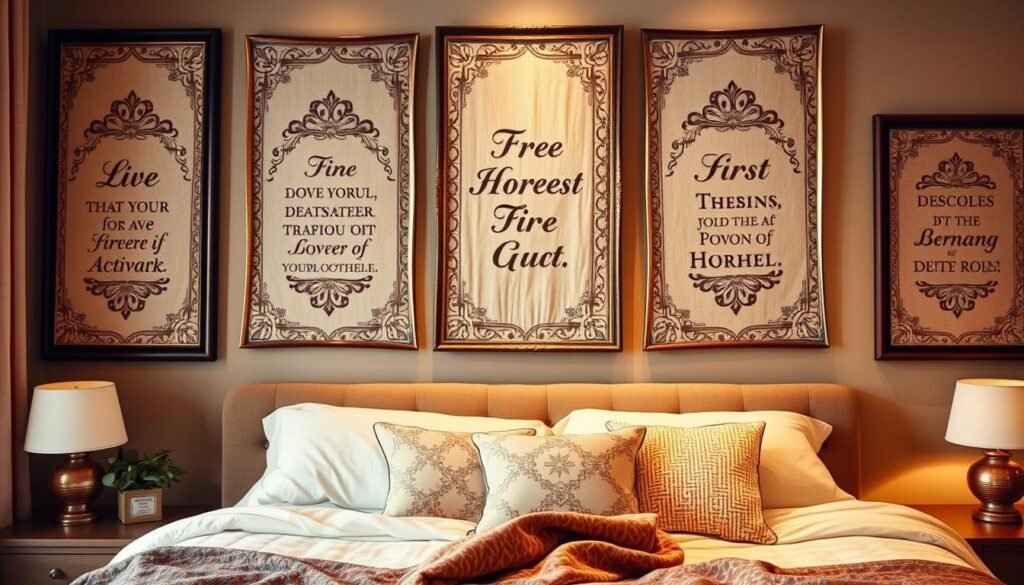 wall art quotes for bedroom