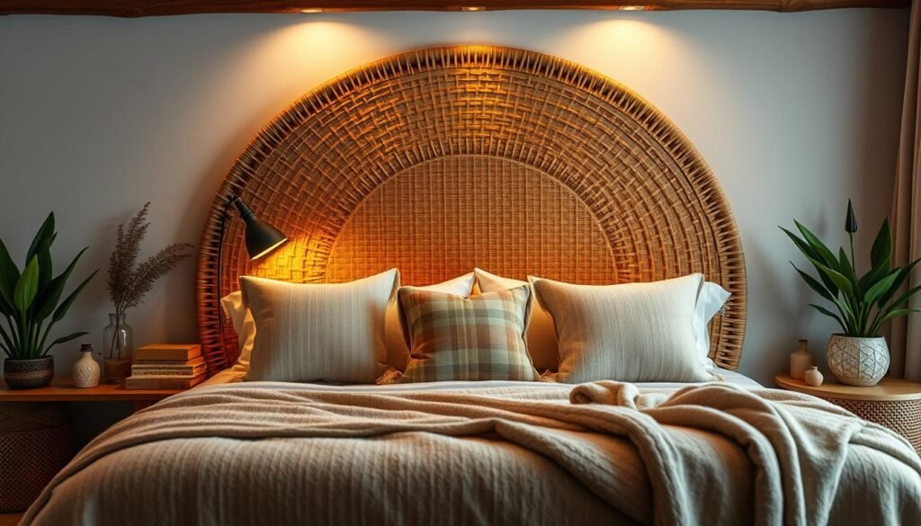 woven headboard ideas