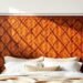 woven leather headboard